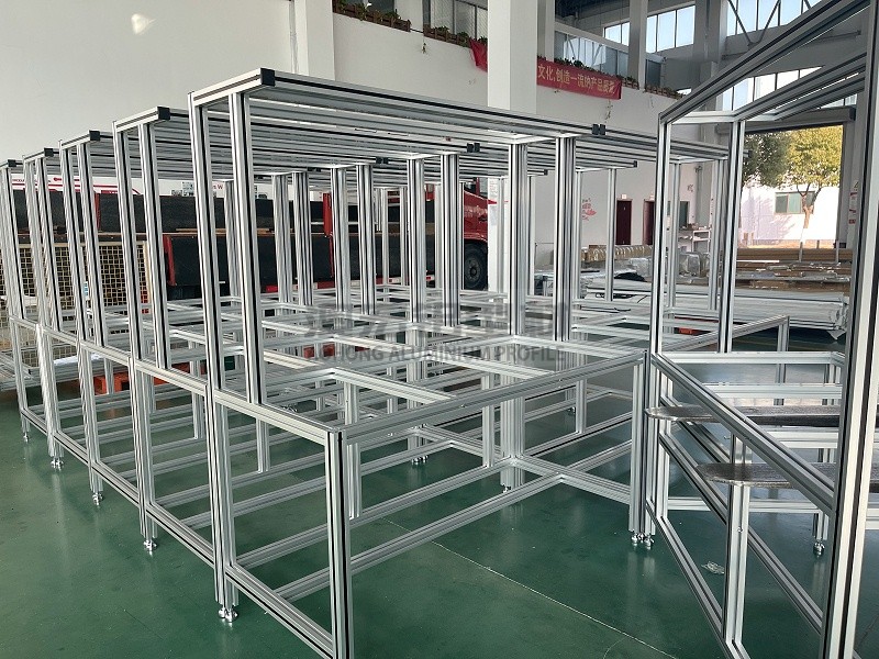 快速鋁型材機(jī)架設(shè)計